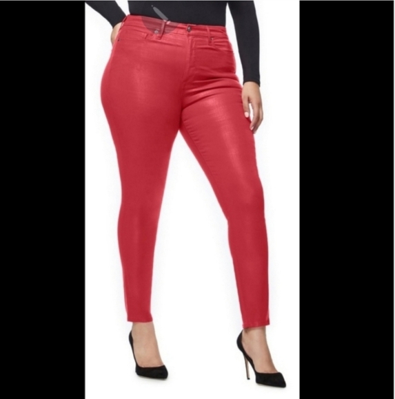 Good American red skinny jeans 18 - Picture 1 of 7